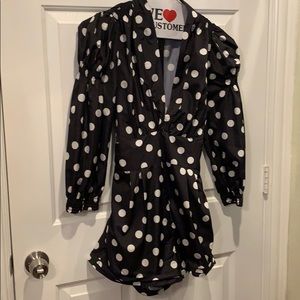 Poka dot romper